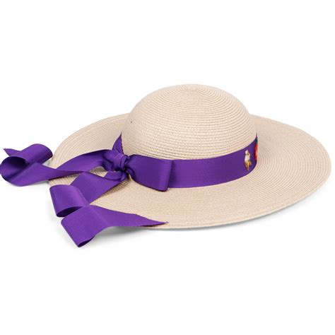 gucci sun hat with ribbon
